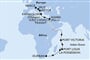 MSC Musica - Jihoafrická r., Réunion, Mauritius, Seychely, Jordánsko, Egypt, Řecko, Černá Hora, Chorvatsko, Itálie (Durban) MSC Musica - Jihoafrická r., Réunion, Mauritius, Seychely, Jordánsko, Egypt, Řecko, Černá Hora, Chorvatsko, Itálie (Durban)