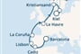 Costa Diadema - Španělsko, Portugalsko, Francie, Norsko, Dánsko, Německo (z Barcelony) Costa Diadema - Španělsko, Portugalsko, Francie, Norsko, Dánsko, Německo (z Barcelony)