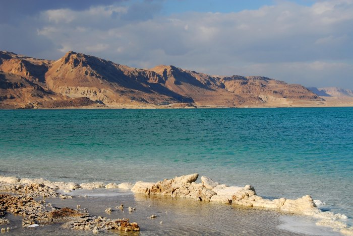 Pohled na Mrtvé moře
